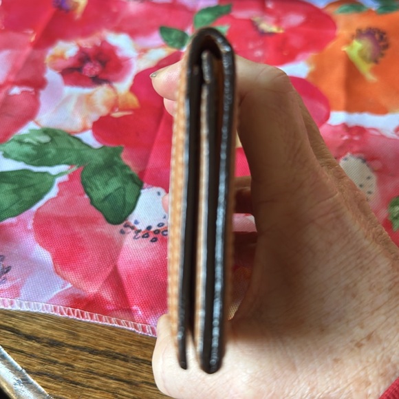 Burberry Small Card Holder Wallet Vintage Blue Ltd edition Label POLKA DOTS - Picture 7 of 7